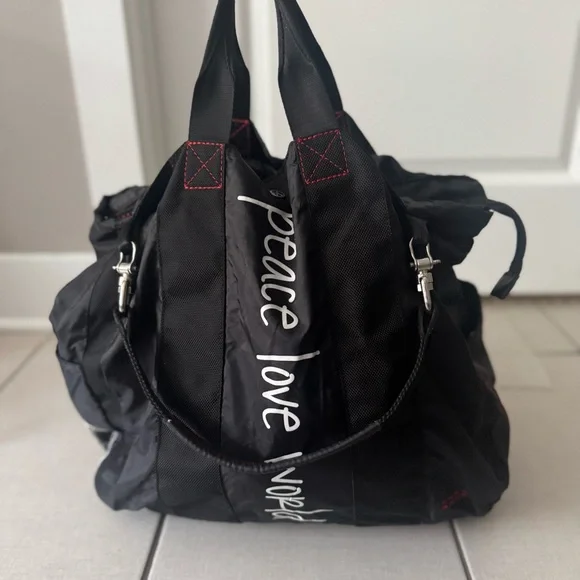 Peace Love World Travel Tote - Picture 2 of 8